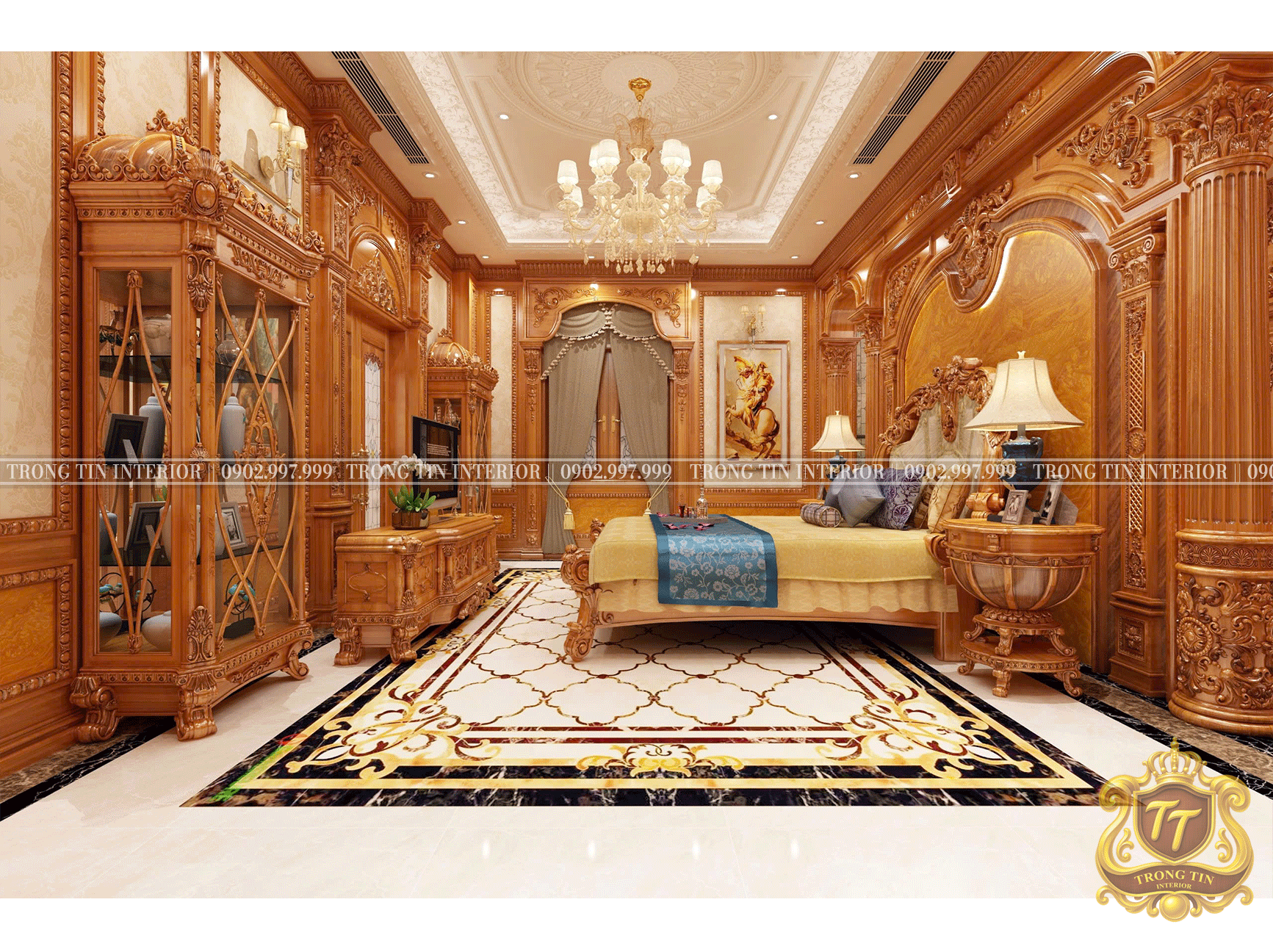 Phòng Ngủ Cổ Điển Mẫu 4
