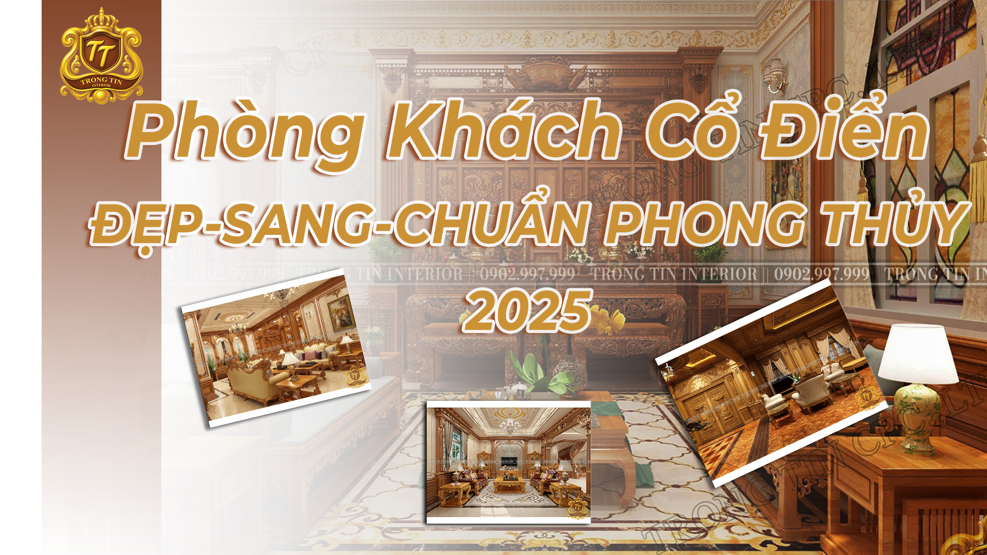 Xu Hướng Thiết Kế Và Thi Công Phòng Khách Gỗ Tự Nhiên 2025: Đẹp, Sang Trọng, Chuẩn Phong Thủy