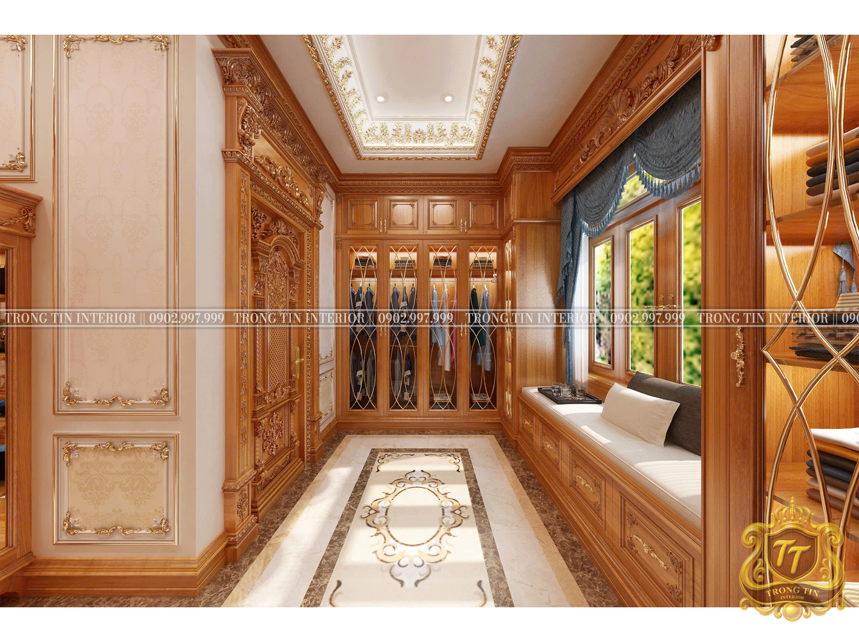 Phòng Thay Đổ Cổ Điển Mẫu 2