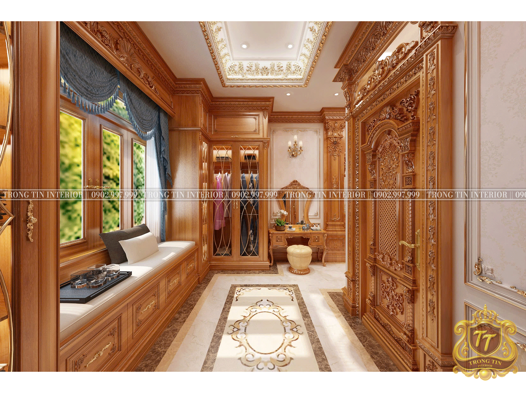 Phòng Thay Đổ Cổ Điển Mẫu 2